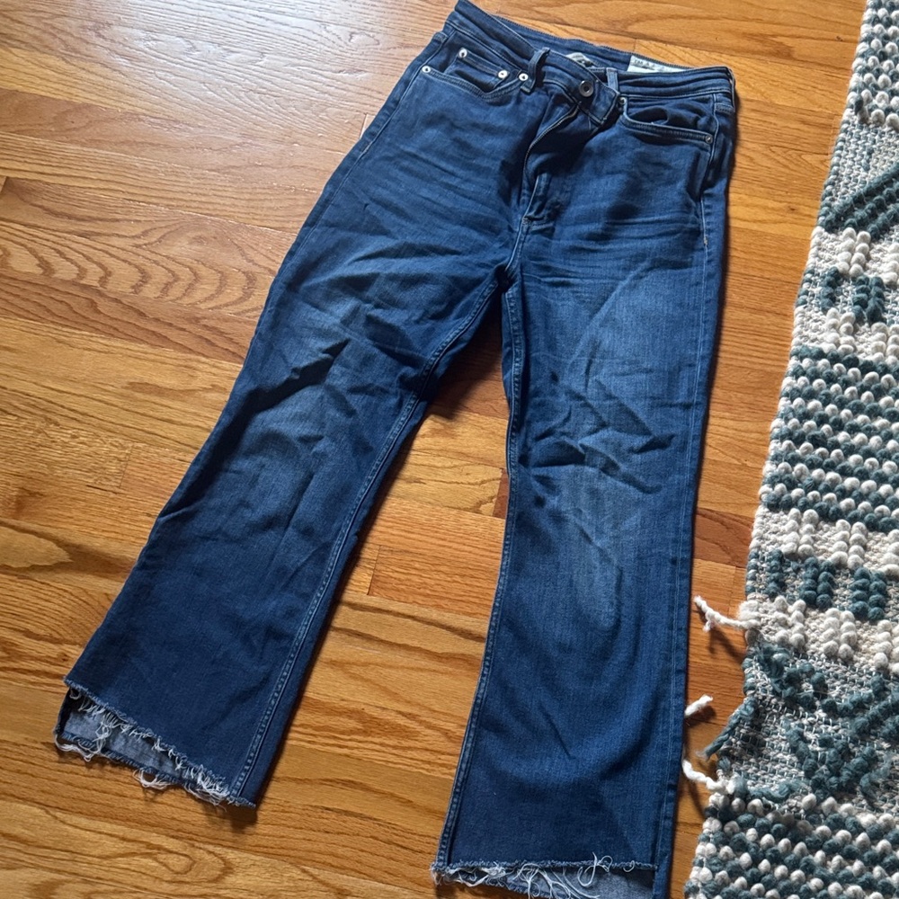 Rag & Bone Casey high-rise ankle flare Jeans size 29